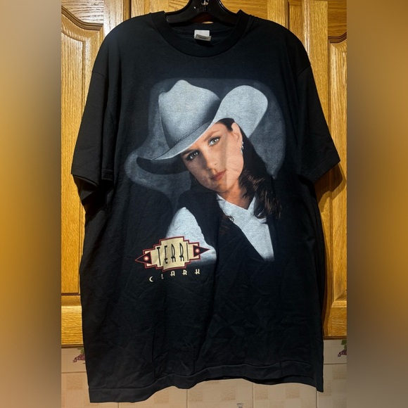 Vintage 1996 Terri Clark Tour Country Music Single Stitch T-Shirt XL EUC - Picture 5 of 9